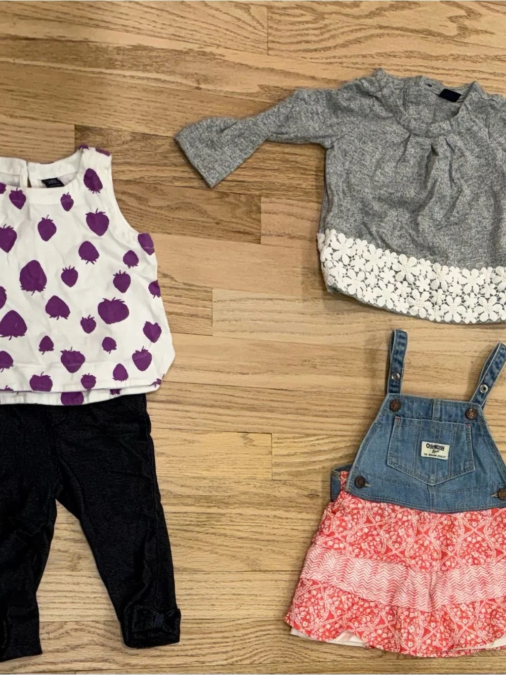 Baby Sz 12/12-18 Lot - Gap, Osh Kosh, Puma, Disney, Juicy, First Impressions etc